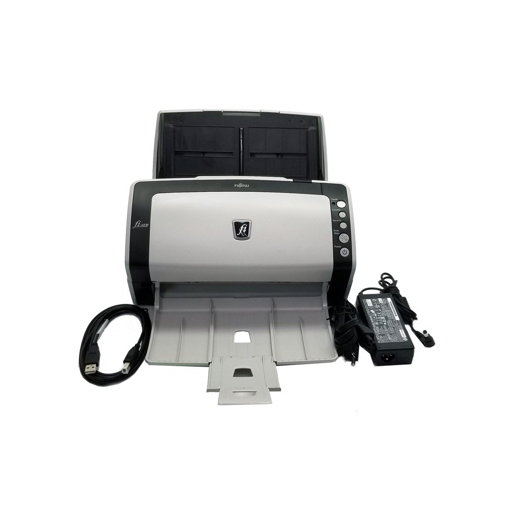 FUJITSU FI6130 DUPLEX DOCUMENT SCANNER 600 DPI BIN13 Action