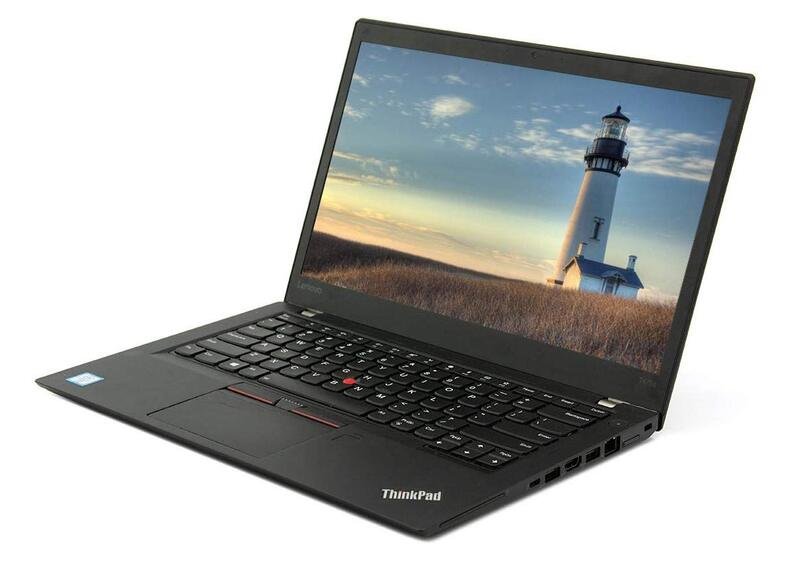 Lenovo ThinkPad T470s 14″ Laptop, Intel Core i7 6th Gen, 8GB RAM, 256GB m.2 SSD