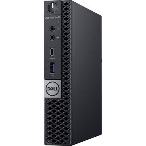 Dell OptiPlex 5070 Micro Form Factor Desktop Intel Core i5 9th Gen, 16GB RAM, 256GB m.2
